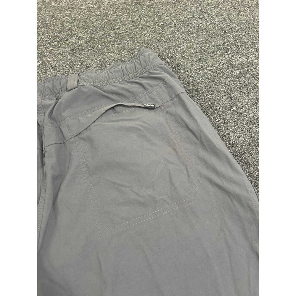 REI Co-op Convertible Cargo Pants Gray Mens 38x32 Hiking Outdoor Zip Off Light - Picture 12 of 12